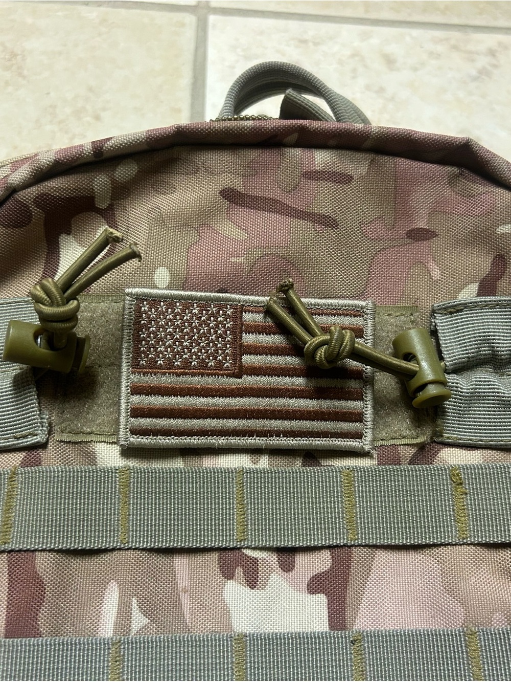 Men's Tactical Backpack - Multicam Camo View 2